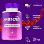 SpiderSen, Suplemento de Máxima Potencia, SpiderSen Cápsulas Fórmula Avanzada Premium (2 Envases)