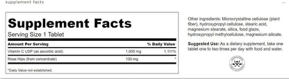 Swanson Vitamina C con Escaramujo - 1000 mg, – Protección antioxidante: Ayuda a proteger las células frente al – Image 2