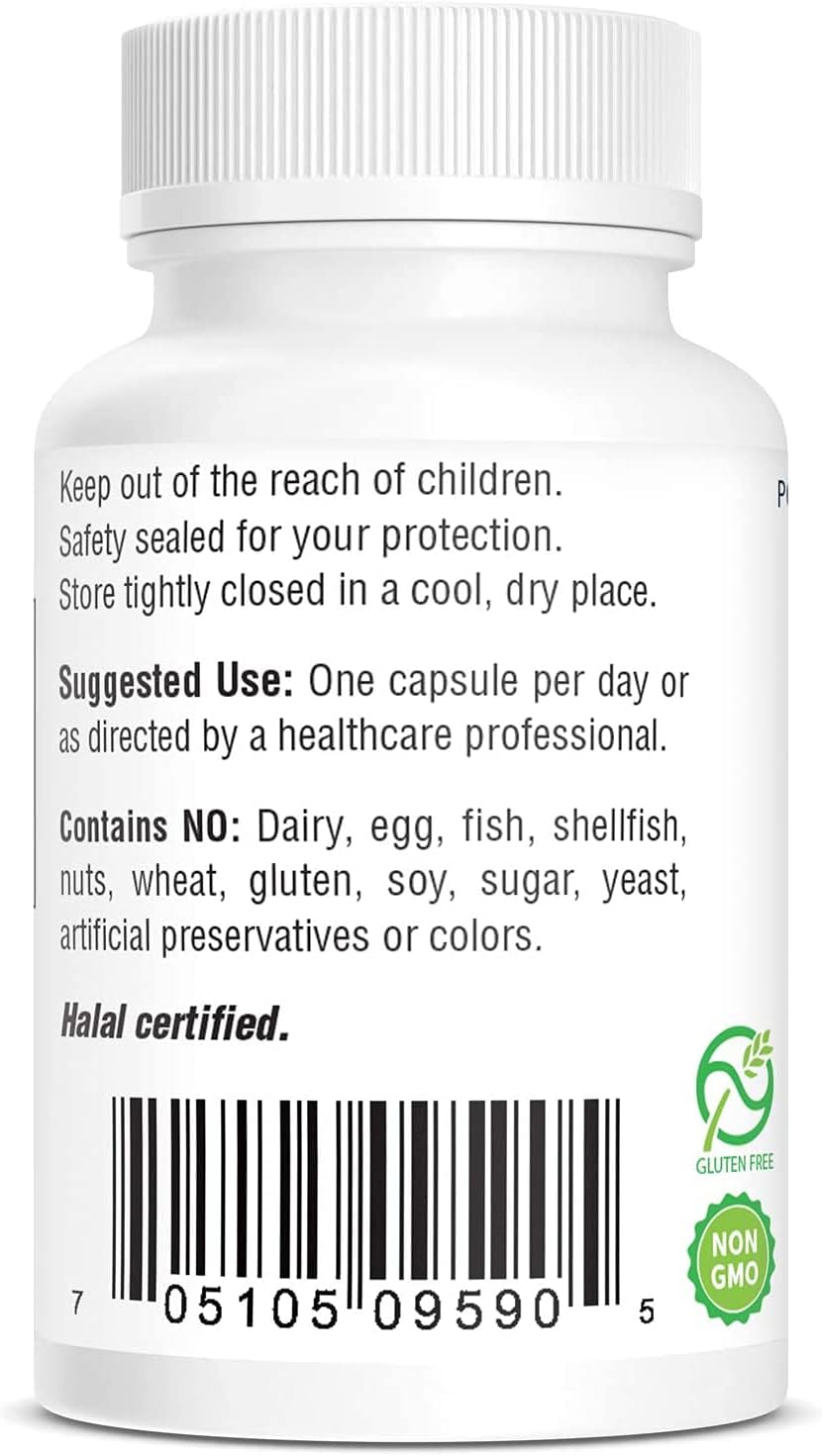 Bio-Tech Pharmacal B2-400, 100 Cápsulas – Suplemento de Riboflavina 400 mg – Sin Gluten, Sin OGM