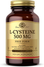 Solgar L-Cisteína 500 mg, 90 Cápsulas Vegetales - Aminoácido Libre