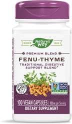Nature's Way Fenu-Thyme, 900 mg por ración, 100 cápsulas vegetales