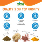 Viva Vitamins PMA Positive Mental Attitude - Suplemento para el Estado de Ánimo (60 Cápsulas)