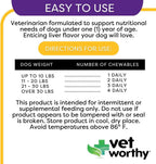 Puppy MultiVitamins - Multivitamínico para Cachorros para Apoyar la Salud Óptima y el Bienestar General - Suplemento para Perros con Hierro, Magnesio, Zinc, Vitamina A, Vitaminas B - Sabor a Hígado, 60 Comprimidos Masticables