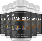 Lean Bean Capsules – Suplemento Dietético de Fórmula Avanzada (5 Envases, 300 Cápsulas)