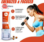 SHO Energy+ Focus Kit - Suplemento Vegano de Vitamina B con Matcha y Cafeína Natural (60 Cápsulas)