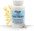 Elderwise Sea Moss Cápsulas - Alga Marina con Bardana y Fucus - 60 Cápsulas Veganas