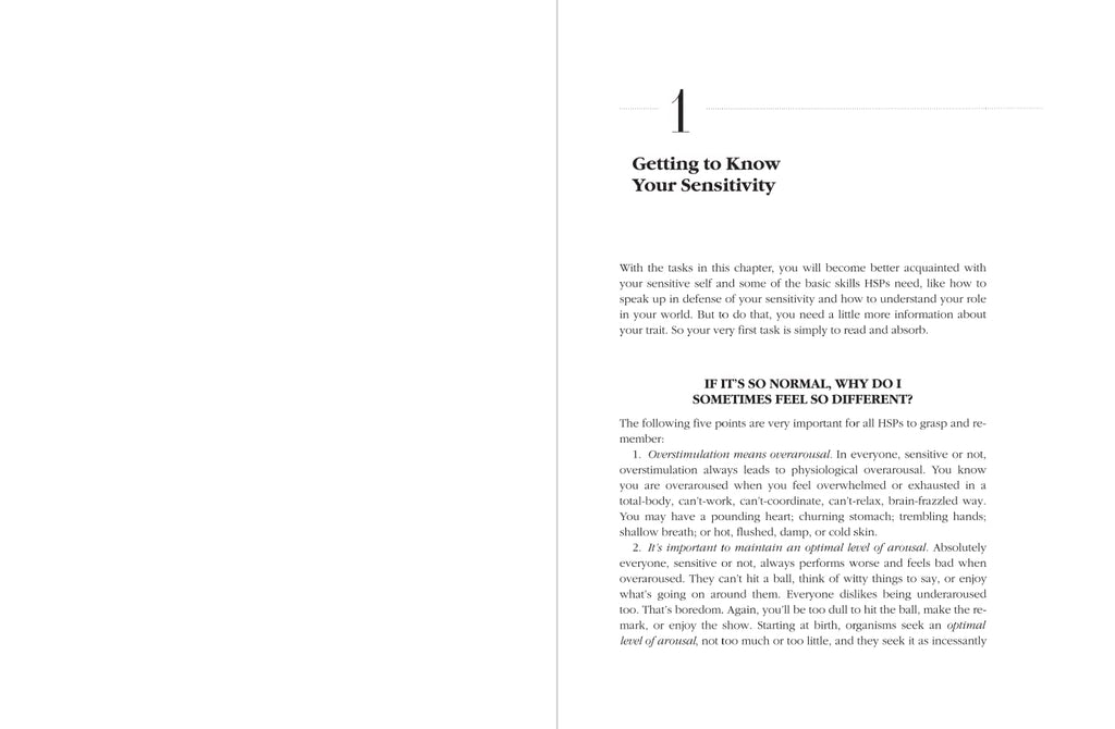 El cuaderno de trabajo de la persona altamente sensible