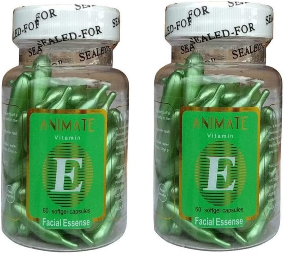 Verem Animate Vitamina E 60 Cápsulas Blandas - Pack de 2