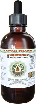 Extracto Líquido de Artemisa (Artemisia Absinthium) sin Alcohol - Glicerita de Hierba Seca, 60 ml