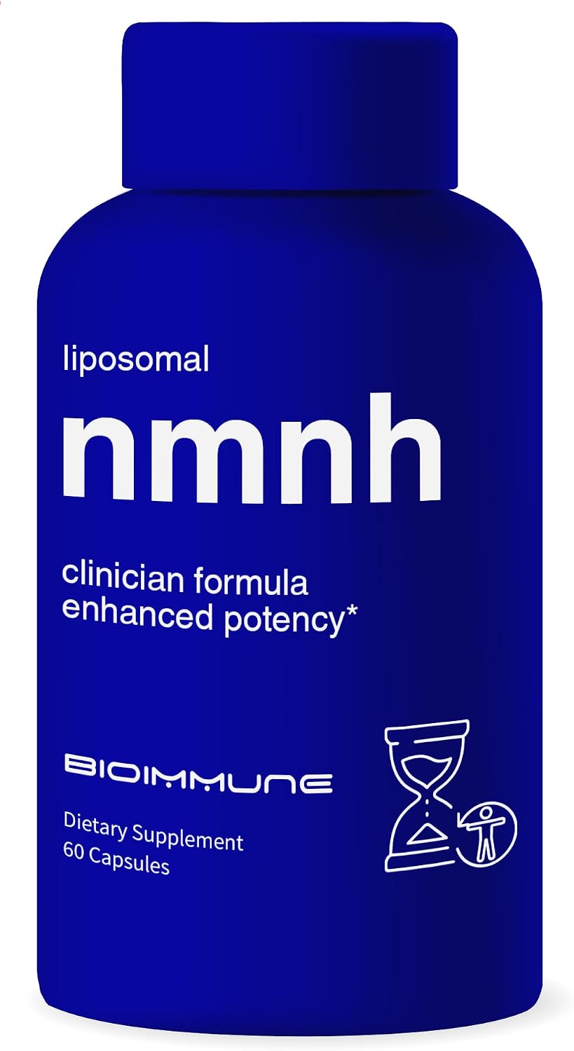 BioImmune Emiquil™ Liposomal NMNH, 500mg 60 Cápsulas - Suplemento de NAD+