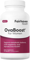 Fairhaven Health Ovaboost Fertility Supplement for Women - 120 Capsules