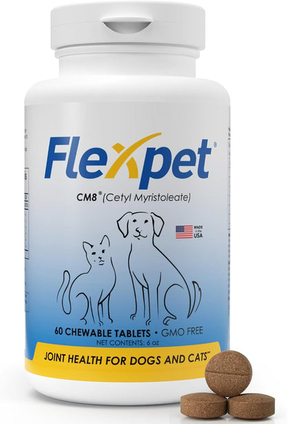FlexPet Hip & Joint Supplement for Dogs & – Colágeno: Proteína de soporte para tejidos conectivos como tendones y – Image 9