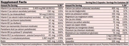 ANDREW LESSMAN Prenatal Essentials 60 – Hierro: Ayuda a mantener niveles adecuados de hemoglobina, previniendo la – Image 2