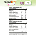 Animafort CronoMag: Complejo de Magnesio con 6 Sales de Alta Absorción, Vitaminas B12 y D, 60 Cápsulas