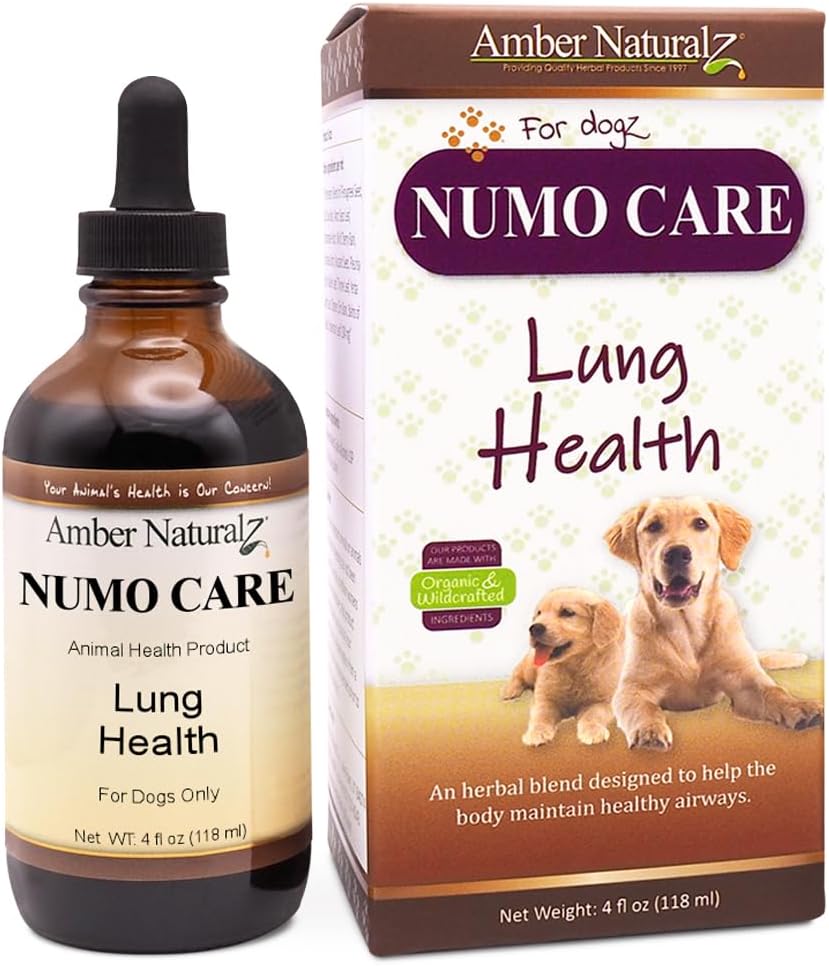 Numo Care Apoyo Respiratorio para Perros - Fórmula Herbal, 30 ml