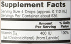 Now Foods Vitamina D3 Líquida 118 ml (Pack de 2)
