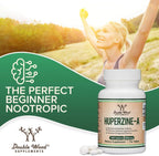 Huperzina A 200 mcg, 120 Comprimidos - Suplemento Cognitivo