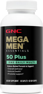 GNC Mega Men 50 Plus Multivitamínico para Hombres - 1 Comprimido Diario