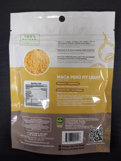 Maca Peru FitLight Superfood Root Powder – La vitamina C contribuye al funcionamiento normal del sistema – Image 3