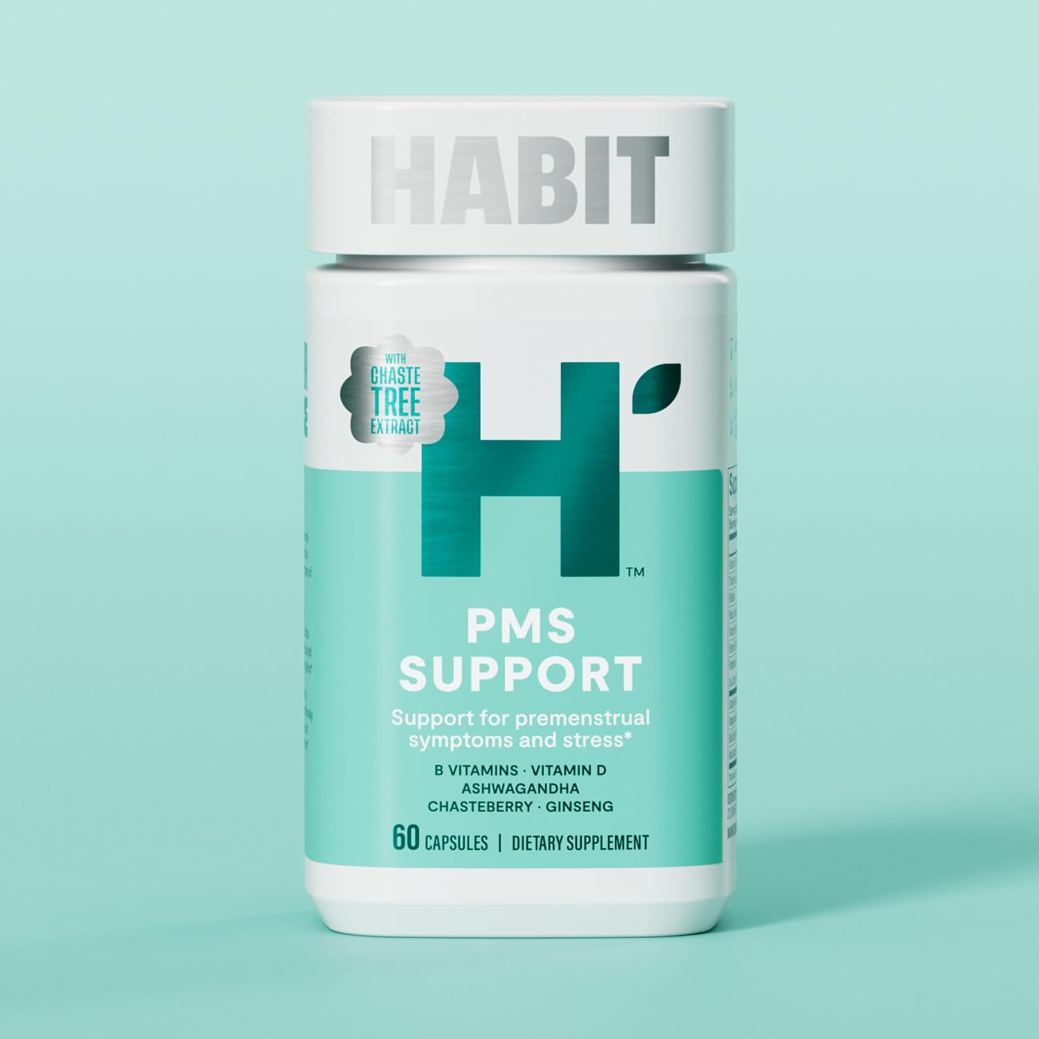 Habit PMS Support – Suplemento para el Síndrome Premenstrual (60 Cápsulas)