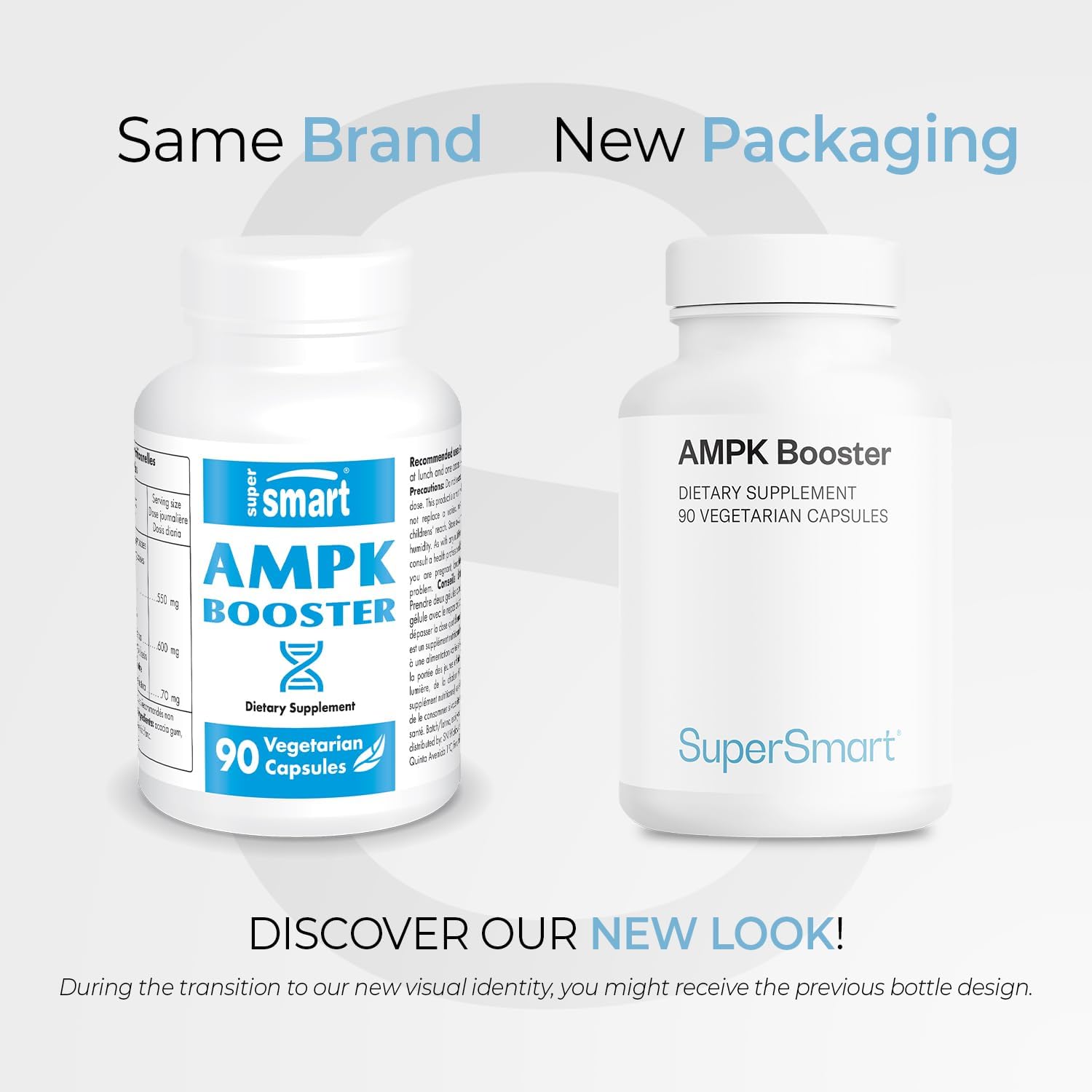 Supersmart - AMPK Booster - Activador Metabólico con Berberina - 90 Cápsulas Vegetarianas