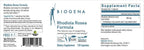 BIOGENA Rhodiola Rosea Formula - Apoyo natural para cuerpo y mente