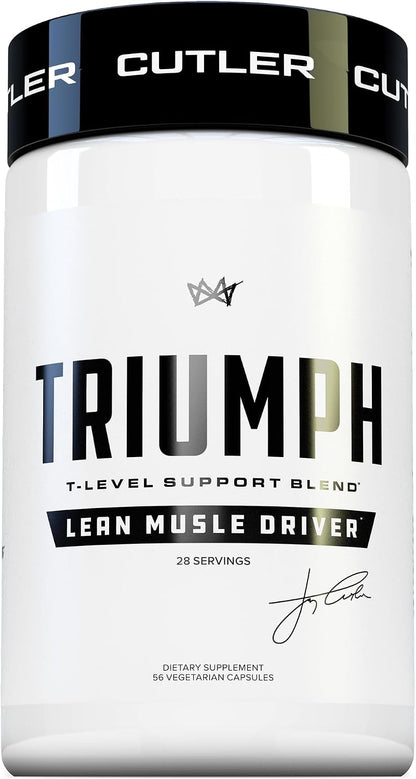 TRIUMPH Testosterone Booster para Hombres – – DIM (diindolilmetano): Contribuye al metabolismo normal de las – Image 1