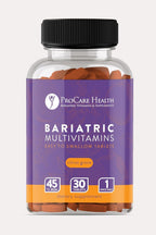 ProCare Health Multivitamínico Bariátrico con Hierro 45mg - 30 Comprimidos Fáciles de Tragar