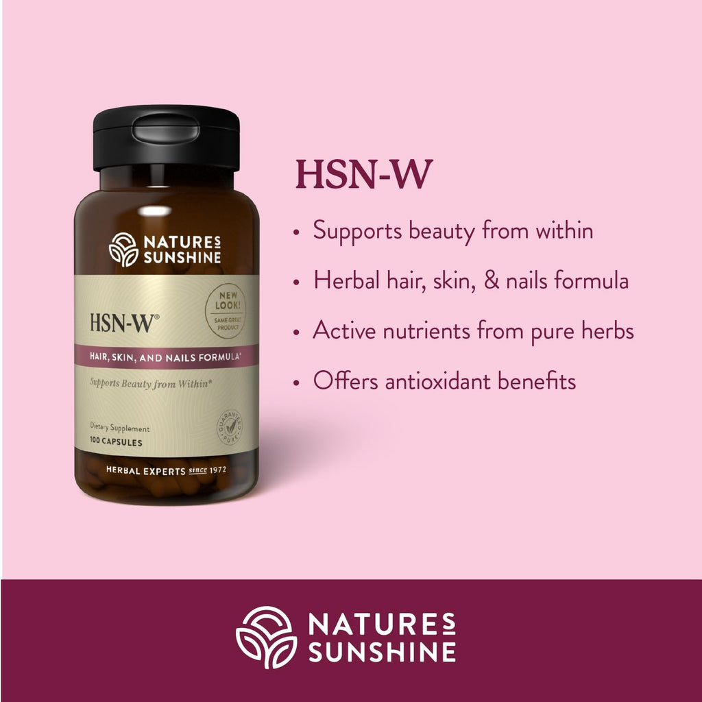 Nature's Sunshine HSN-W, 100 Cápsulas
