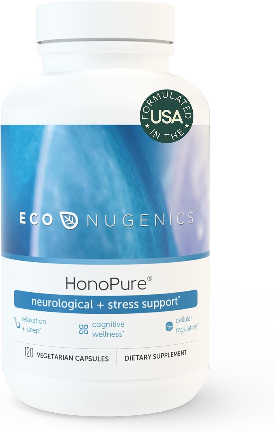 EcoNugenics HonoPure – 120 Cápsulas – Honokiol Puro al 98%