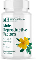 Michael's Health Programas Naturopáticos Factores Reproductivos Masculinos - 60 Comprimidos Vegetarianos - Nutrientes para la Fertilidad Masculina - Kosher