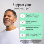 OMRE Spermidine 10 mg - Suplemento Natural de Espermidina de Germen de Trigo