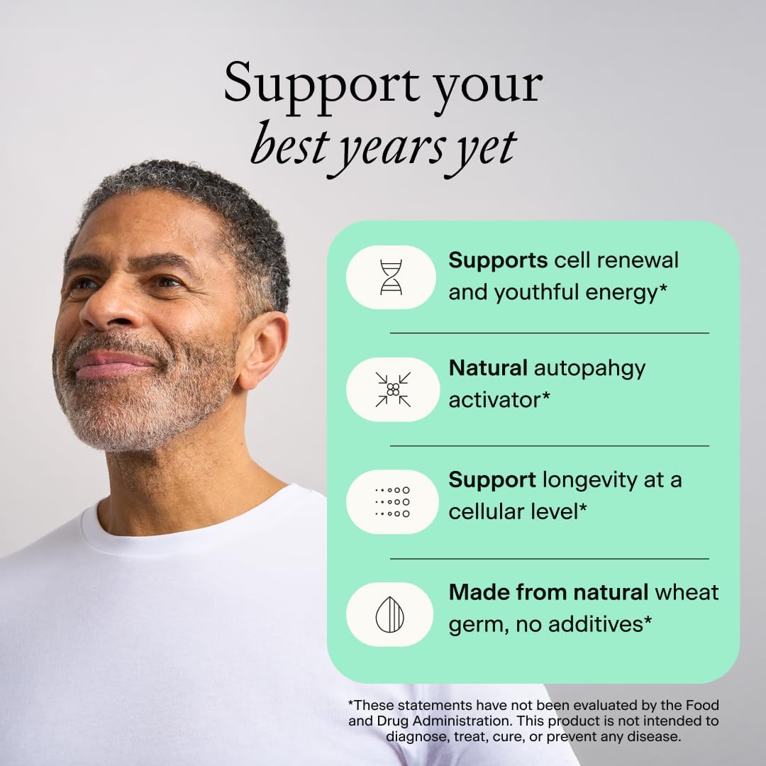OMRE Spermidine 10 mg - Suplemento Natural de Espermidina de Germen de Trigo