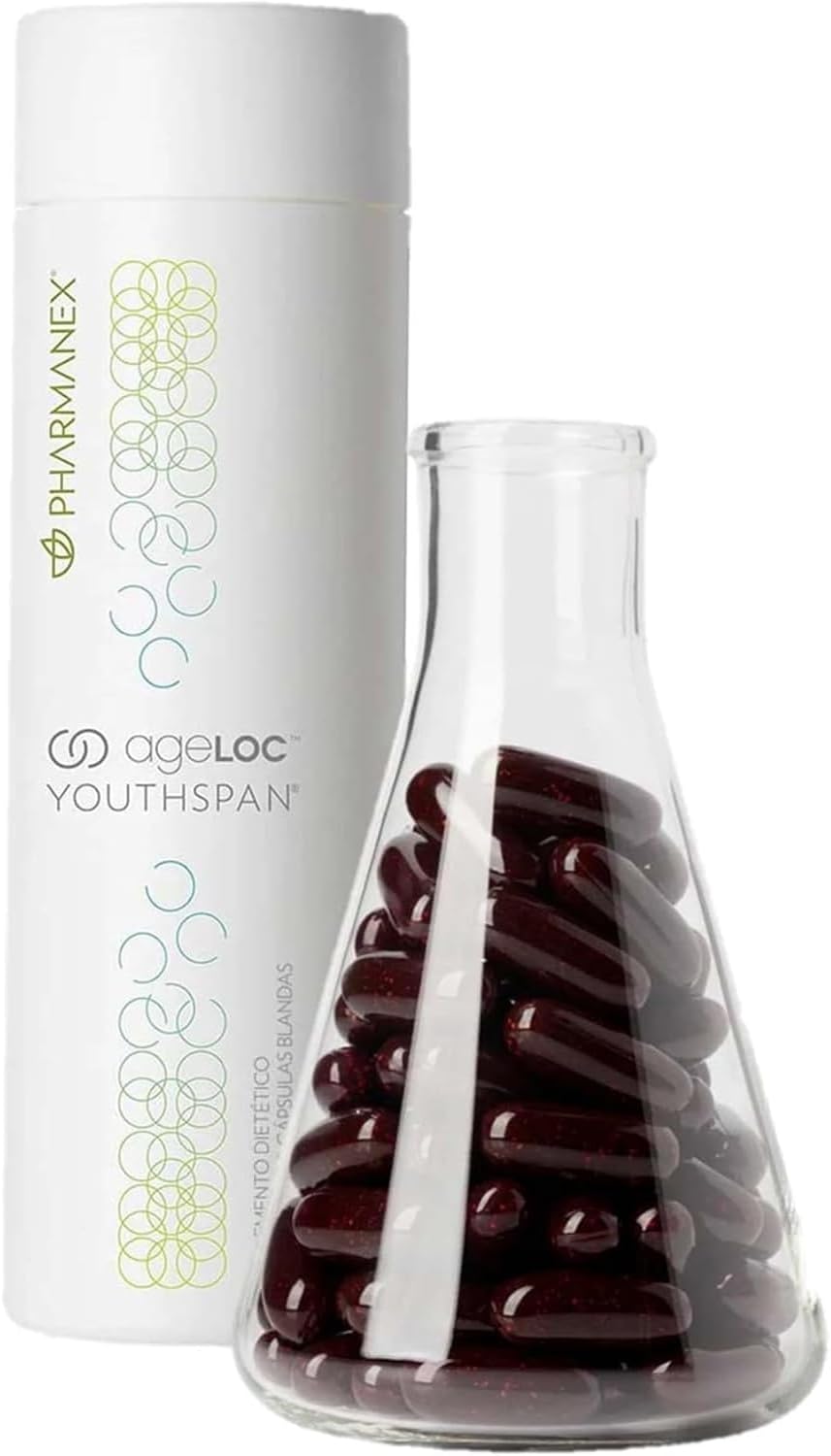 ageLOC Youth, Suplemento Dietético con Mezcla Antioxidante Avanzada, 120 Cápsulas blandas
