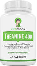 VitaMonk L-Teanina 400mg - 60 Cápsulas