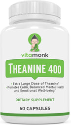 VitaMonk L-Teanina 400mg - 60 Cápsulas