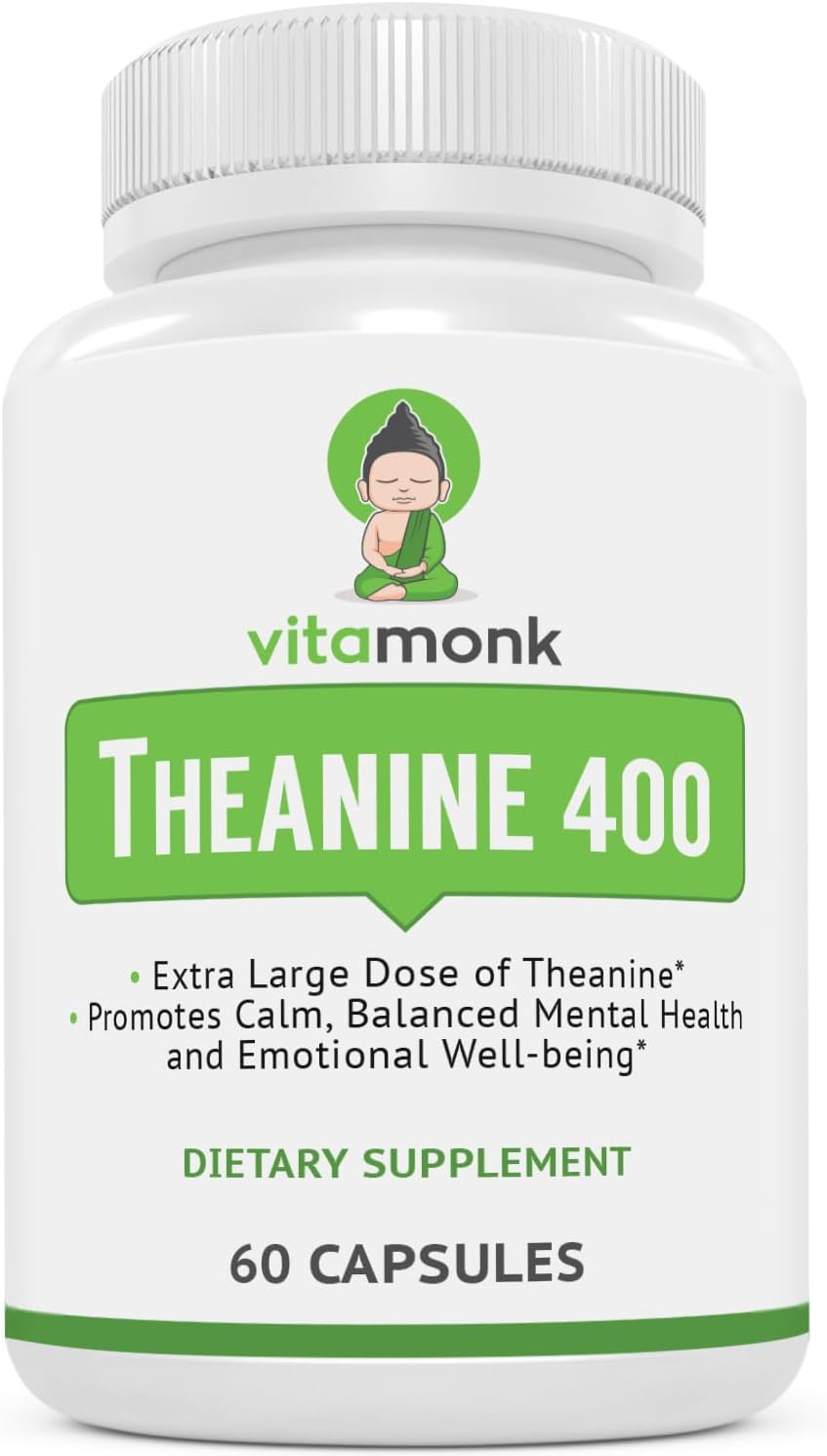 VitaMonk L-Teanina 400mg - 60 Cápsulas