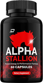 Alpha Stallion Pills - Fórmula Oficial - 60 Cápsulas