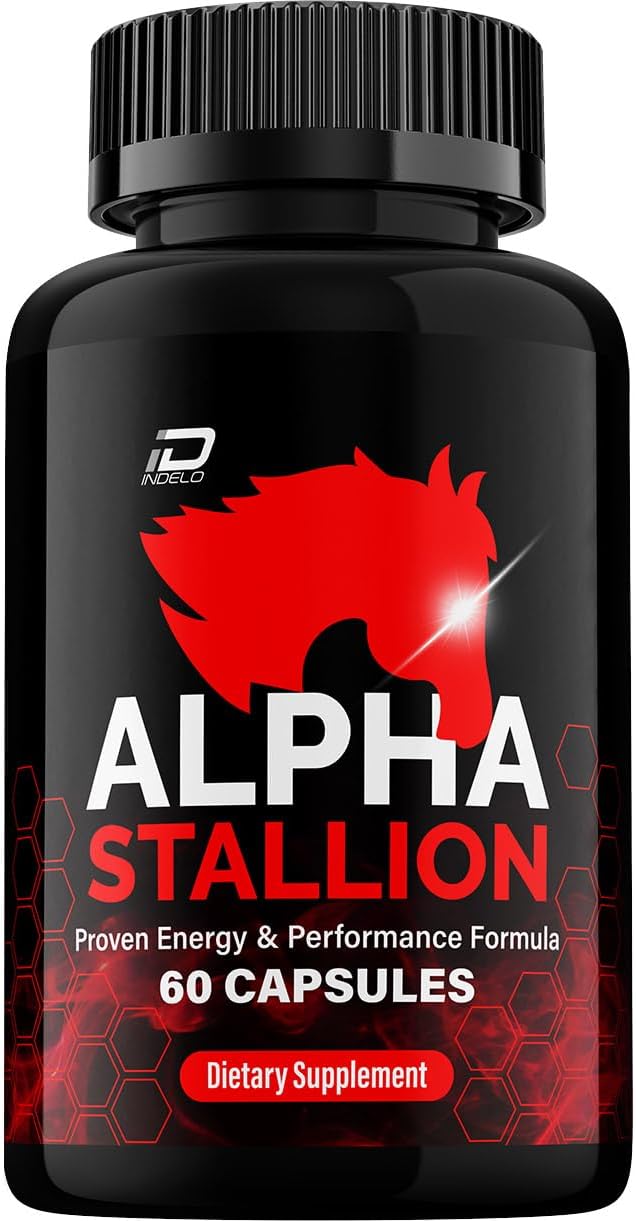 Alpha Stallion Pills - Fórmula Oficial - 60 Cápsulas