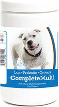 Healthy Breeds Pit Bull All in One Multivitamin Soft Chew 120 unidades