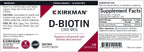 d-Biotina 1000 mcg Cápsulas - Hipoalergénico - 120 unidades
