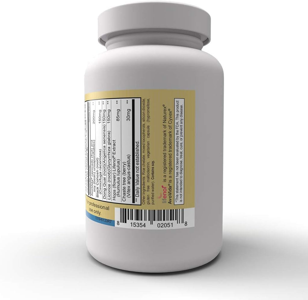 Priority One Vitamins Estro Flash 60 Cápsulas Vegetarianas - Diseñado para Apoyar un Sistema Endocrino Femenino Saludable en Mujeres Maduras