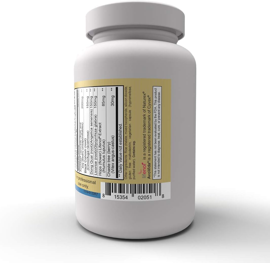 Priority One Vitamins Estro Flash 60 Cápsulas Vegetarianas - Diseñado para Apoyar un Sistema Endocrino Femenino Saludable en Mujeres Maduras