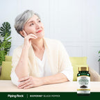 Piping Rock Bioperine Supplement 10mg | 120 Cápsulas | Extracto de Pimienta Negra | 95% Piperina | Sin Gluten, No Transgénico