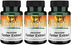 Swanson Kyoto Extracto de Ostras Japonesas – Suplemento Natural para el Bienestar – 500 mg, 60 Cápsulas (Paquete de 3)