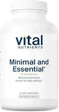Vital Nutrients Minimal and Essential Multivitamin, 180 Cápsulas