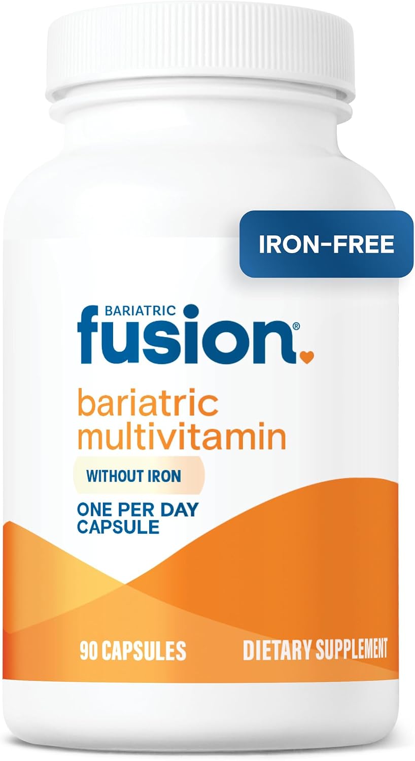 Bariatric Fusion Multivitamínico Bariátrico Sin Hierro – 60 Cápsulas (1 Mes)