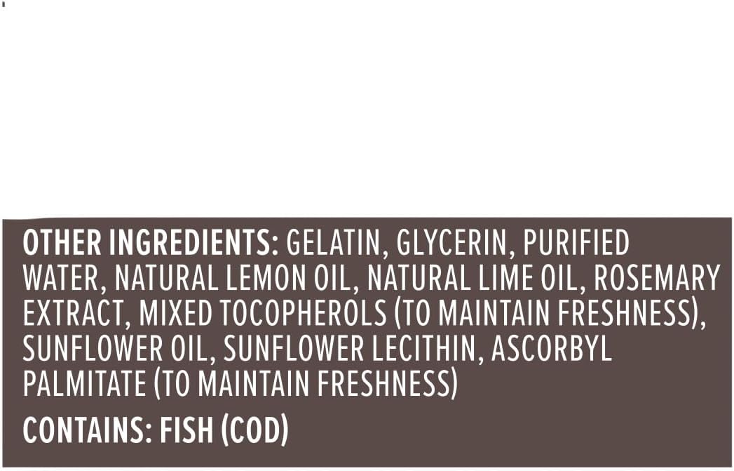Primal Blueprint Primal Omegas, Omega-3 Fatty Acid Supplement, 120 Capsules