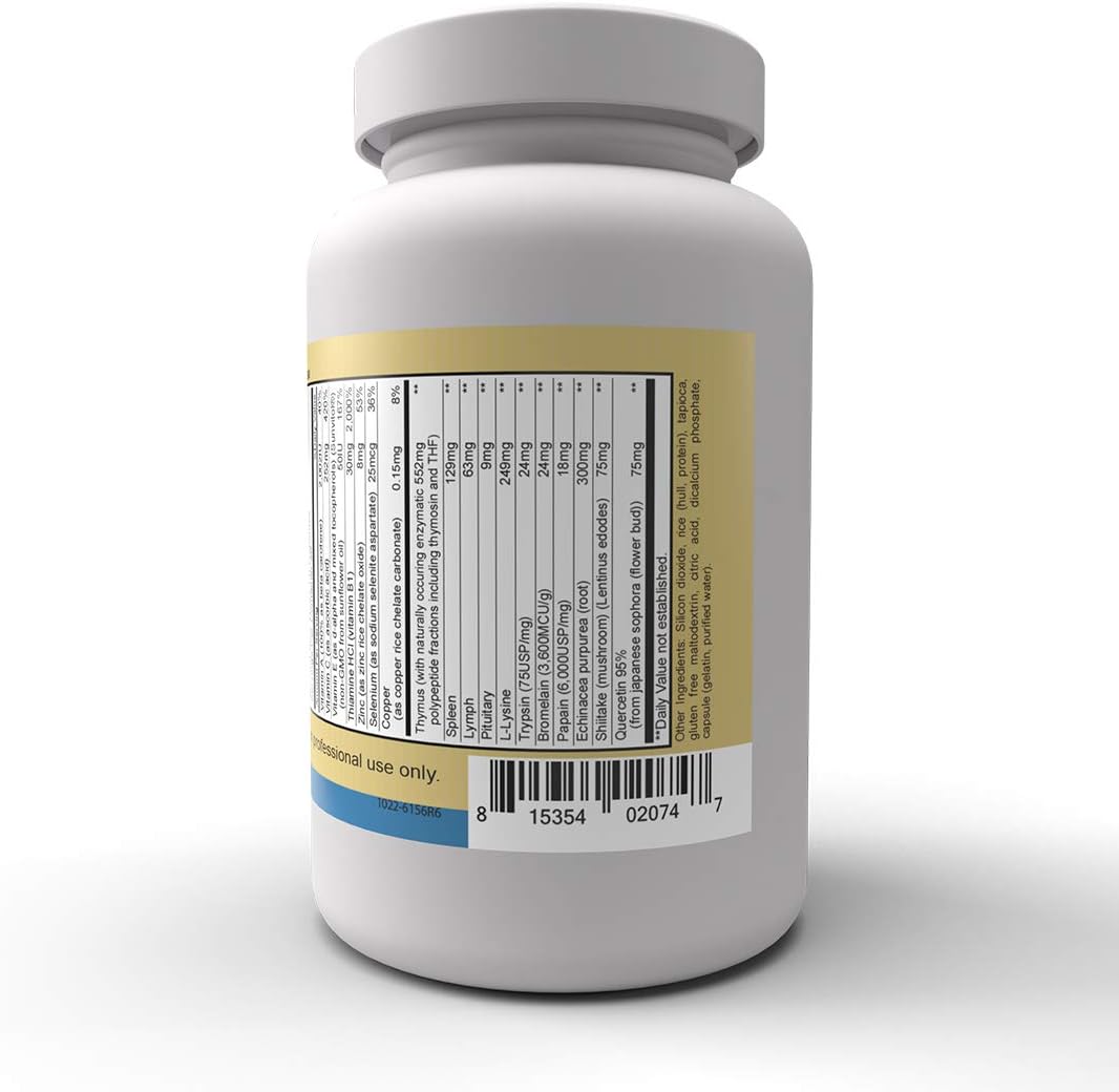 Priority One Vitamins Immuno Caps 90 Cápsulas – Apoyo al Sistema Inmunitario