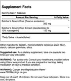 Swanson Butcher's Broom (Estandarizado) 150 mg 120 Cápsulas
